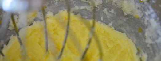 лимонный кекс с крошкой и лимонным кремом. Шаг 2