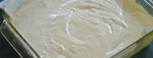 лимонный кекс с крошкой и лимонным кремом. Шаг 5