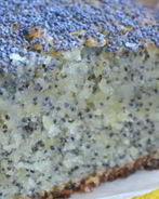 Лимонный кекс с маком