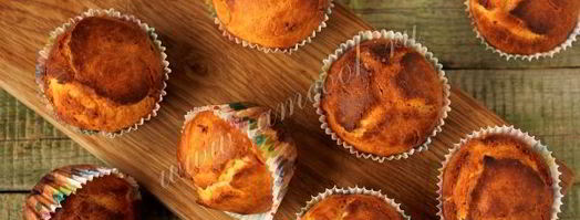 лимонные кексы с кремом из белого шоколада. Шаг 7