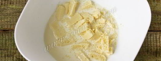 лимонные кексы с кремом из белого шоколада. Шаг 8