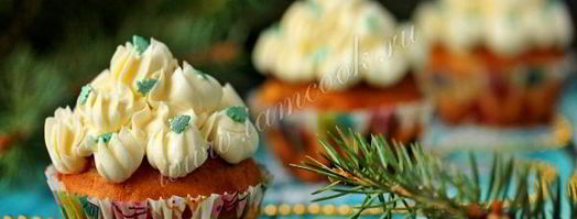 лимонные кексы с кремом из белого шоколада. Шаг 11