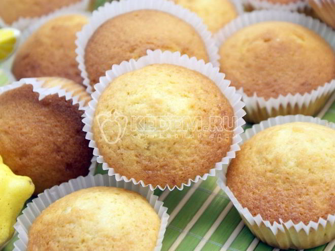 Рецепт лимонных кексов