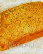 Маково-апельсиновый кекс