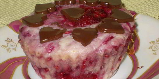 Малиновые кексы