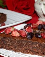 Манный кекс с кускусом и шоколадной крошкой