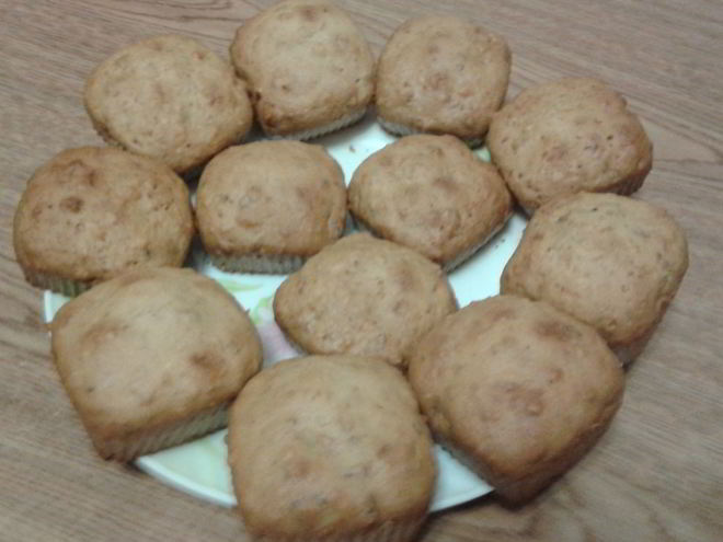 Рецепт медово-ореховых кексы