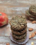 Миндально-яблочные кексы