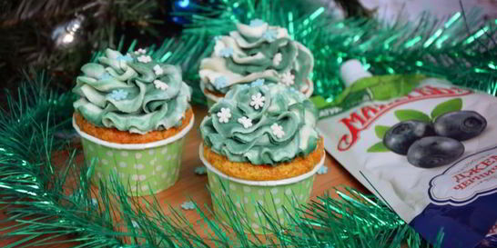 Морковные капкейки