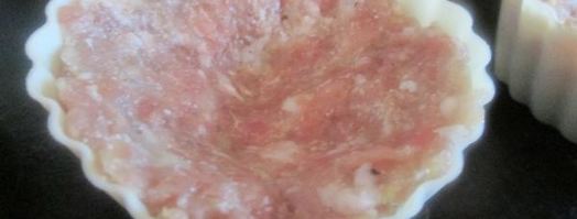 мясные кексы с овощами. Шаг 2