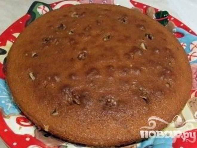 Рецепт орехового кекса на коньяке