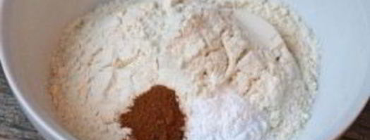 ореховый кекс с апельсиновой глазурью. Шаг 4