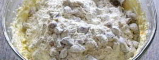 ореховый кекс с апельсиновой глазурью. Шаг 10