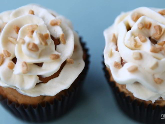 Рецепт ореховых кексов