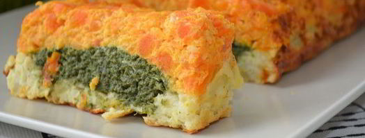 овощной кекс с красивым разрезом. Шаг 7