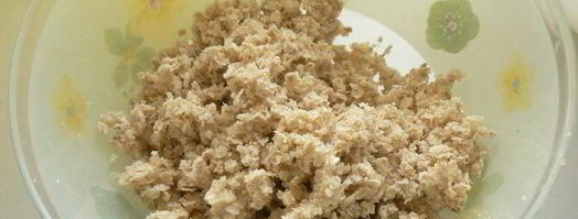 овсяные кексы с ревенем. Шаг 3