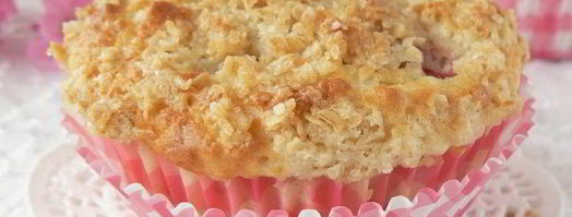 овсяные кексы с ревенем. Шаг 7