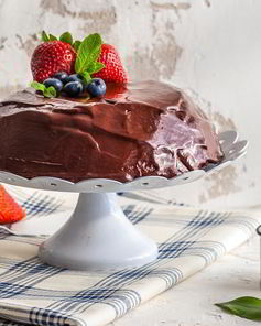 Пасхальный шоколадный кекс