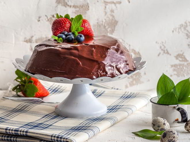 Рецепт пасхального шоколадного кекса