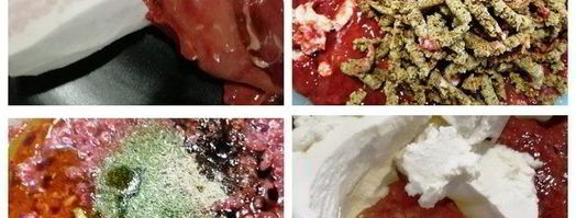 печеночные кексы с картофелем дюшес. Шаг 2