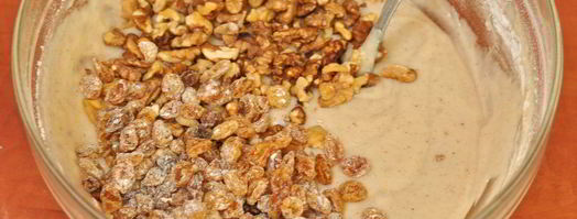 постный кекс на яблочном отваре. Шаг 5