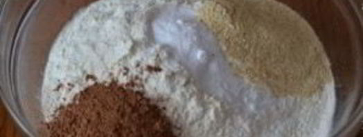 постный кекс с вишней. Шаг 2