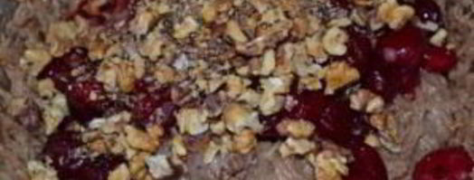 постный кекс с вишней. Шаг 4