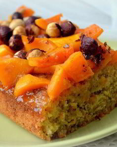 Пряный тыквенный кекс с фундуком Золотая осень