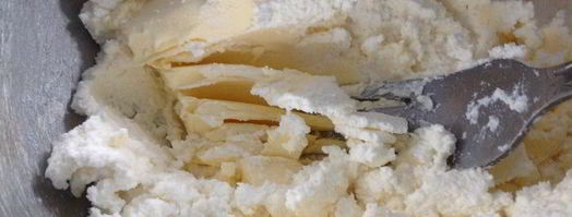 рождественский творожный кекс с сухофруктами и апельсиновым ароматом. Шаг 3