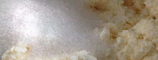 рождественский творожный кекс с сухофруктами и апельсиновым ароматом. Шаг 4