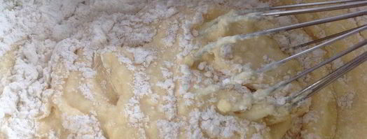 рождественский творожный кекс с сухофруктами и апельсиновым ароматом. Шаг 7