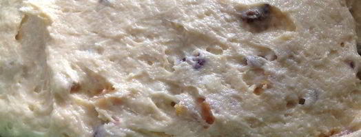 рождественский творожный кекс с сухофруктами и апельсиновым ароматом. Шаг 10