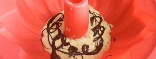 шоколадно-банановый кекс. Шаг 7