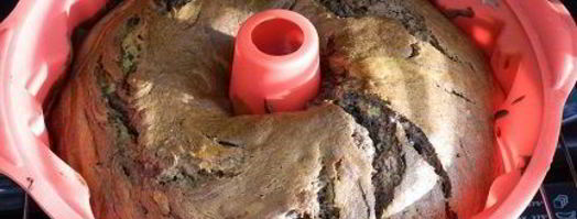 шоколадно-банановый кекс. Шаг 10