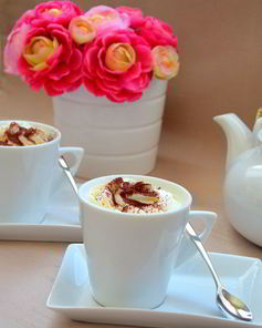 Шоколадный кекс с фундуком