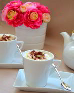 Шоколадный кекс с фундуком