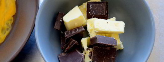 шоколадный кекс с фундуком. Шаг 2