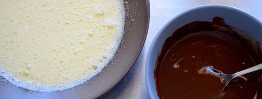 шоколадный кекс с фундуком. Шаг 3