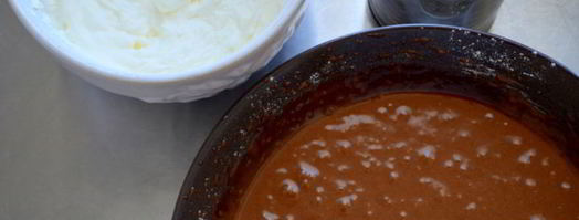 шоколадный кекс с фундуком. Шаг 4