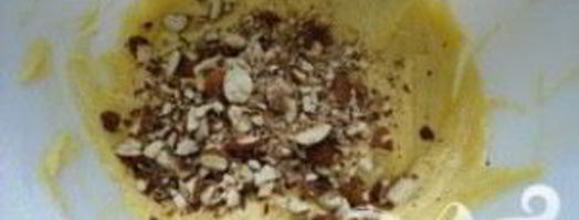 шоколадный кекс с миндалем. Шаг 5