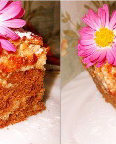 Шоколадный кекс с творогом