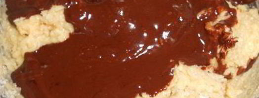 шоколадный кекс с творогом. Шаг 5