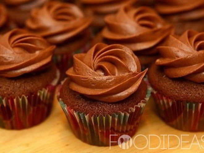 Рецепт шоколадного крема для капкейков
