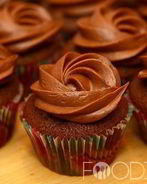 Шоколадный крем для капкейков