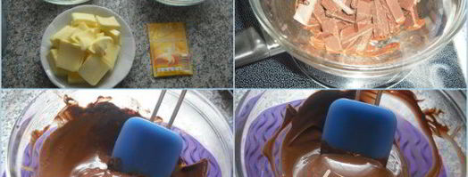 шоколадные капкейки украшенные шоколадным фростингом. Шаг 8