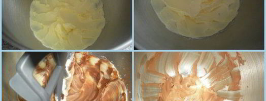 шоколадные капкейки украшенные шоколадным фростингом. Шаг 9