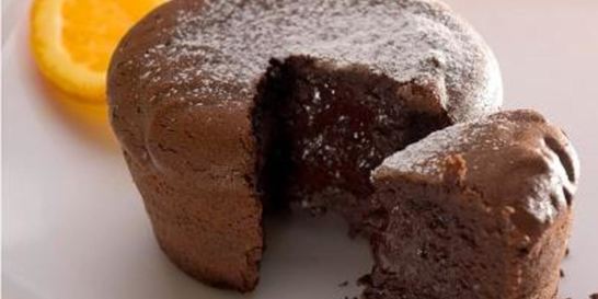 Шоколадные кексики в духовке