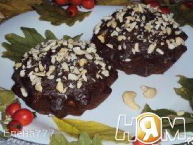 Рецепт шоколадных кексов с кабачком