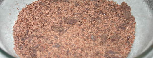 шоколадные кексы с персиками. Шаг 2