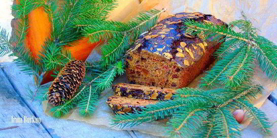 Штоллен — рождественский кекс на портере